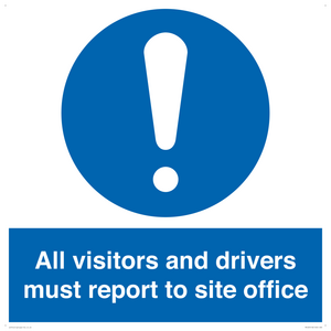 Visitors & drivers to office